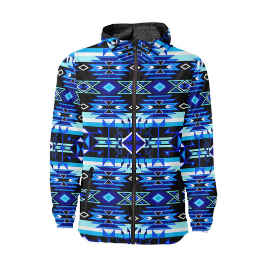 Force of Nature Winter Night Unisex All Over Print Windbreaker (Model H23) All Over Print Windbreaker for Men (H23) e-joyer 