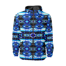 Load image into Gallery viewer, Force of Nature Winter Night Unisex All Over Print Windbreaker (Model H23) All Over Print Windbreaker for Men (H23) e-joyer 
