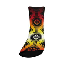 Load image into Gallery viewer, Gathering Fire Crew Socks Crew Socks e-joyer 
