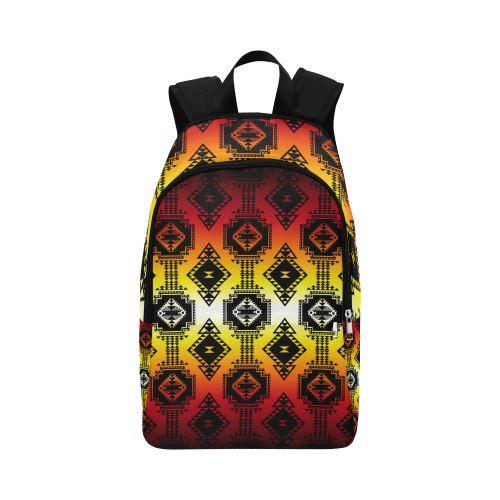 Gathering Fire Fabric Backpack for Adult (Model 1659) Casual Backpack for Adult (1659) e-joyer 