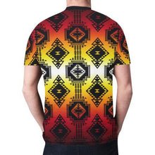 Load image into Gallery viewer, Gathering Fire New All Over Print T-shirt for Men (Model T45) New All Over Print T-shirt for Men (T45) e-joyer 
