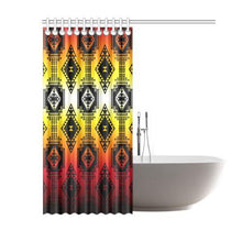 Load image into Gallery viewer, Gathering Fire Shower Curtain 60&quot;x72&quot; Shower Curtain 60&quot;x72&quot; e-joyer 
