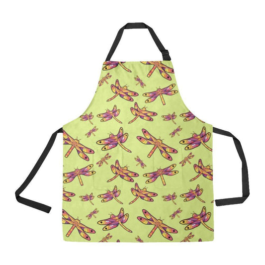 Gathering Lime All Over Print Apron All Over Print Apron e-joyer 