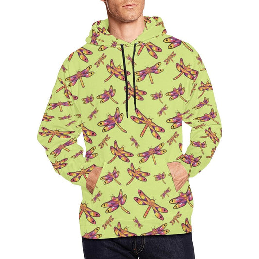 Gathering Lime All Over Print Hoodie for Men (USA Size) (Model H13) All Over Print Hoodie for Men (H13) e-joyer 