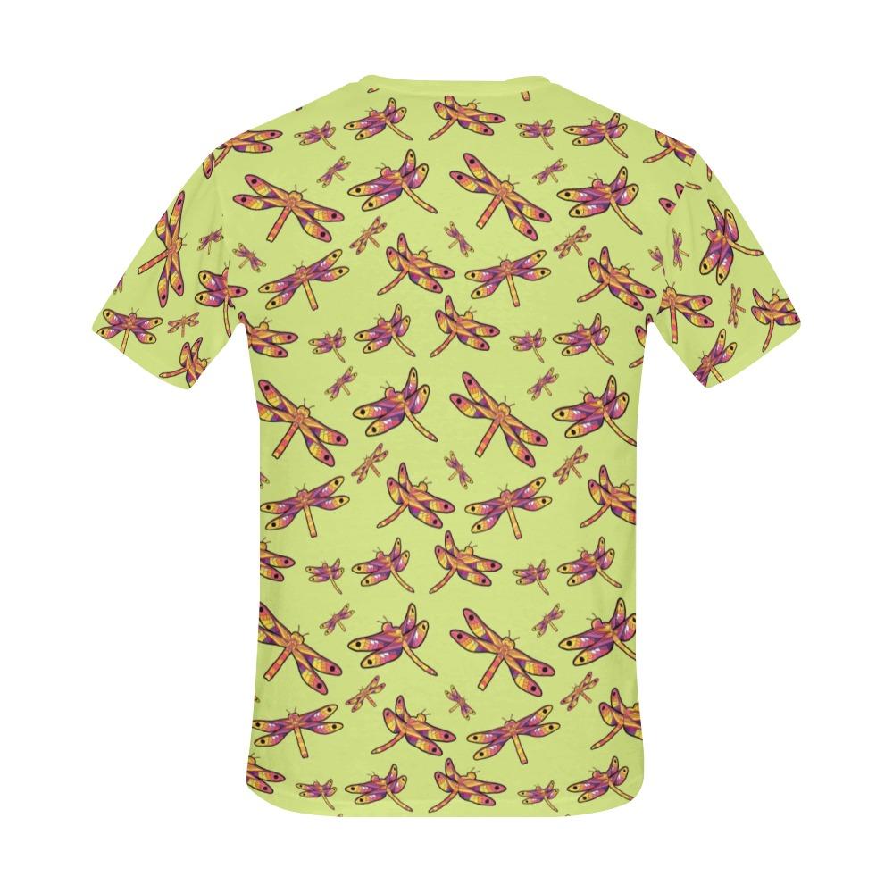 Gathering Lime All Over Print T-Shirt for Men (USA Size) (Model T40) All Over Print T-Shirt for Men (T40) e-joyer 