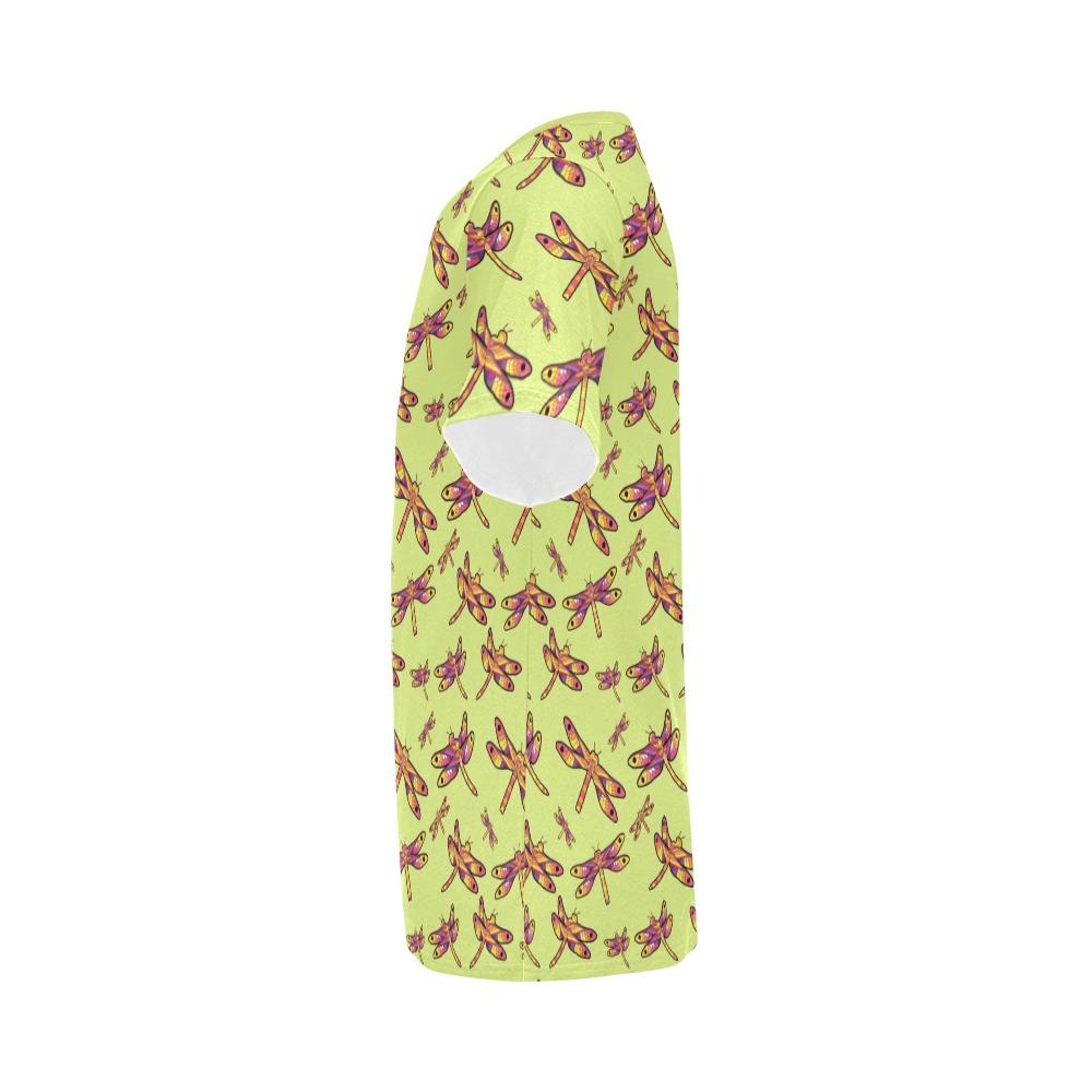 Gathering Lime All Over Print T-Shirt for Men (USA Size) (Model T40) All Over Print T-Shirt for Men (T40) e-joyer 