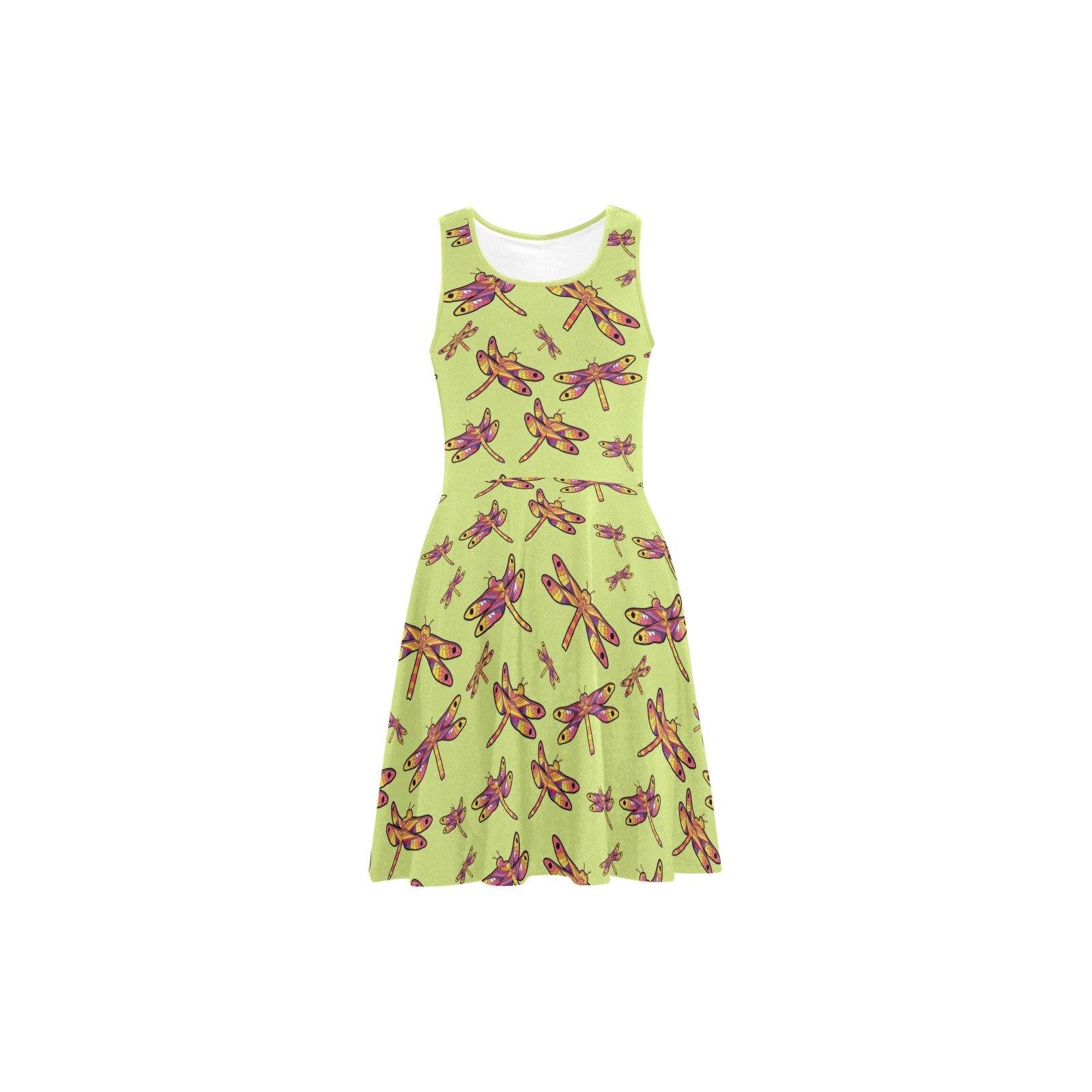 Gathering Lime Atalanta Sundress (Model D04) Atalanta Sundress (D04) e-joyer 