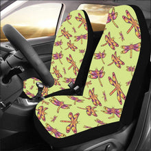 Load image into Gallery viewer, Gathering Lime Car Seat Covers (Set of 2) Car Seat Covers e-joyer 
