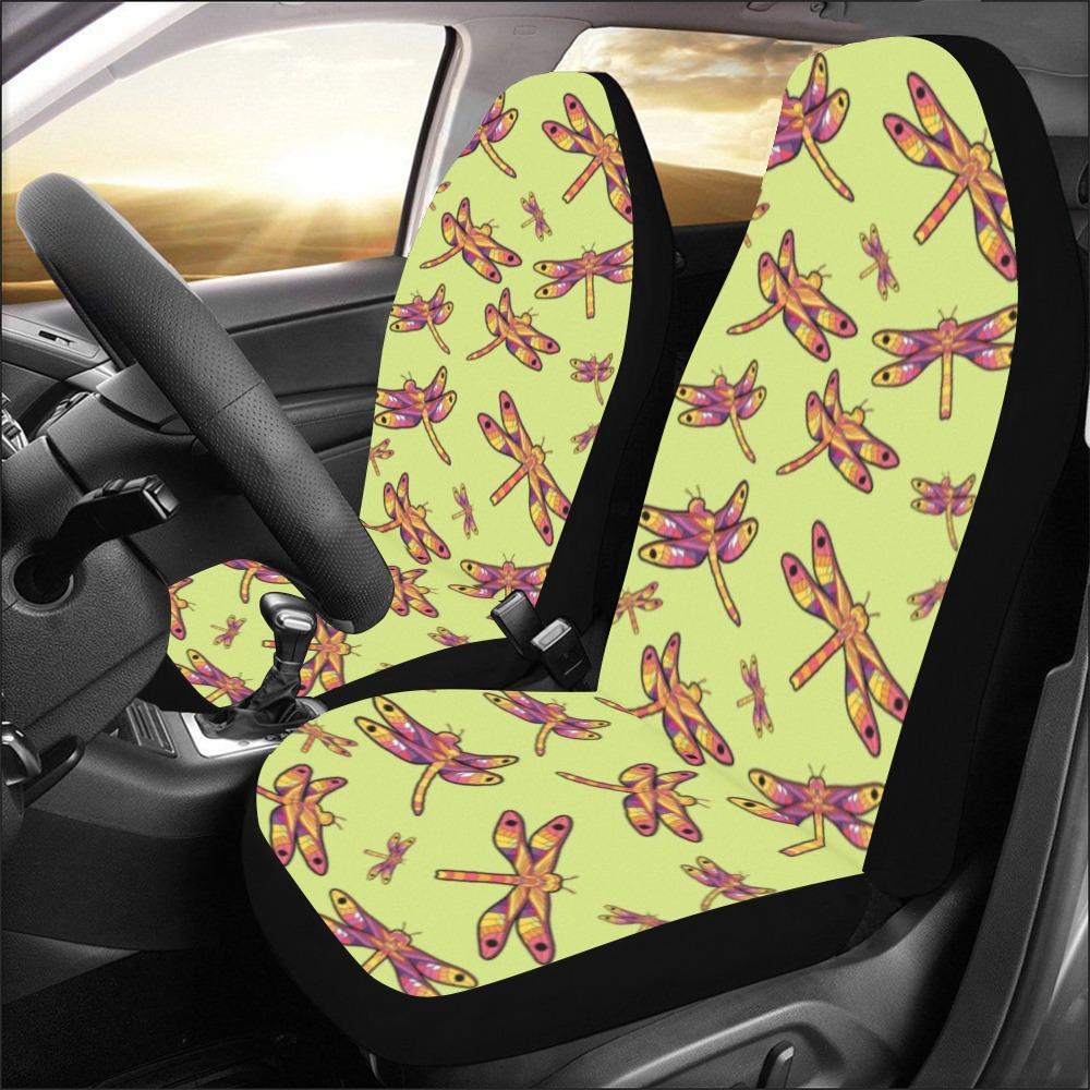 Gathering Lime Car Seat Covers (Set of 2) Car Seat Covers e-joyer 