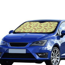 Load image into Gallery viewer, Gathering Lime Car Sun Shade 55&quot;x30&quot; Car Sun Shade e-joyer 
