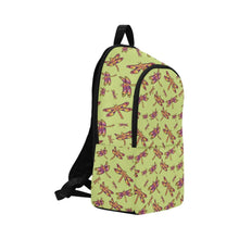 Load image into Gallery viewer, Gathering Lime Fabric Backpack for Adult (Model 1659) Casual Backpack for Adult (1659) e-joyer 
