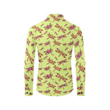 Load image into Gallery viewer, Gathering Lime Men&#39;s All Over Print Casual Dress Shirt (Model T61) Men&#39;s Dress Shirt (T61) e-joyer 
