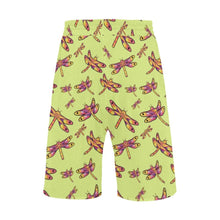 Load image into Gallery viewer, Gathering Lime Men&#39;s All Over Print Casual Shorts (Model L23) Men&#39;s Casual Shorts (L23) e-joyer 
