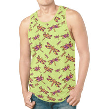 Load image into Gallery viewer, Gathering Lime New All Over Print Tank Top for Men (Model T46) New All Over Print Tank Top for Men (T46) e-joyer 
