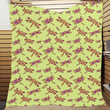 Load image into Gallery viewer, Gathering Lime Quilt 70&quot;x80&quot; Quilt 70&quot;x80&quot; e-joyer 
