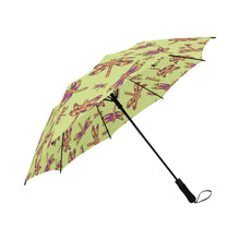 Load image into Gallery viewer, Gathering Lime Semi-Automatic Foldable Umbrella (Model U05) Semi-Automatic Foldable Umbrella e-joyer 
