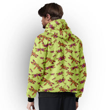 Load image into Gallery viewer, Gathering Lime Sherpa Hoodie hoodie Herman 
