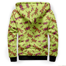 Load image into Gallery viewer, Gathering Lime Sherpa Hoodie hoodie Herman 
