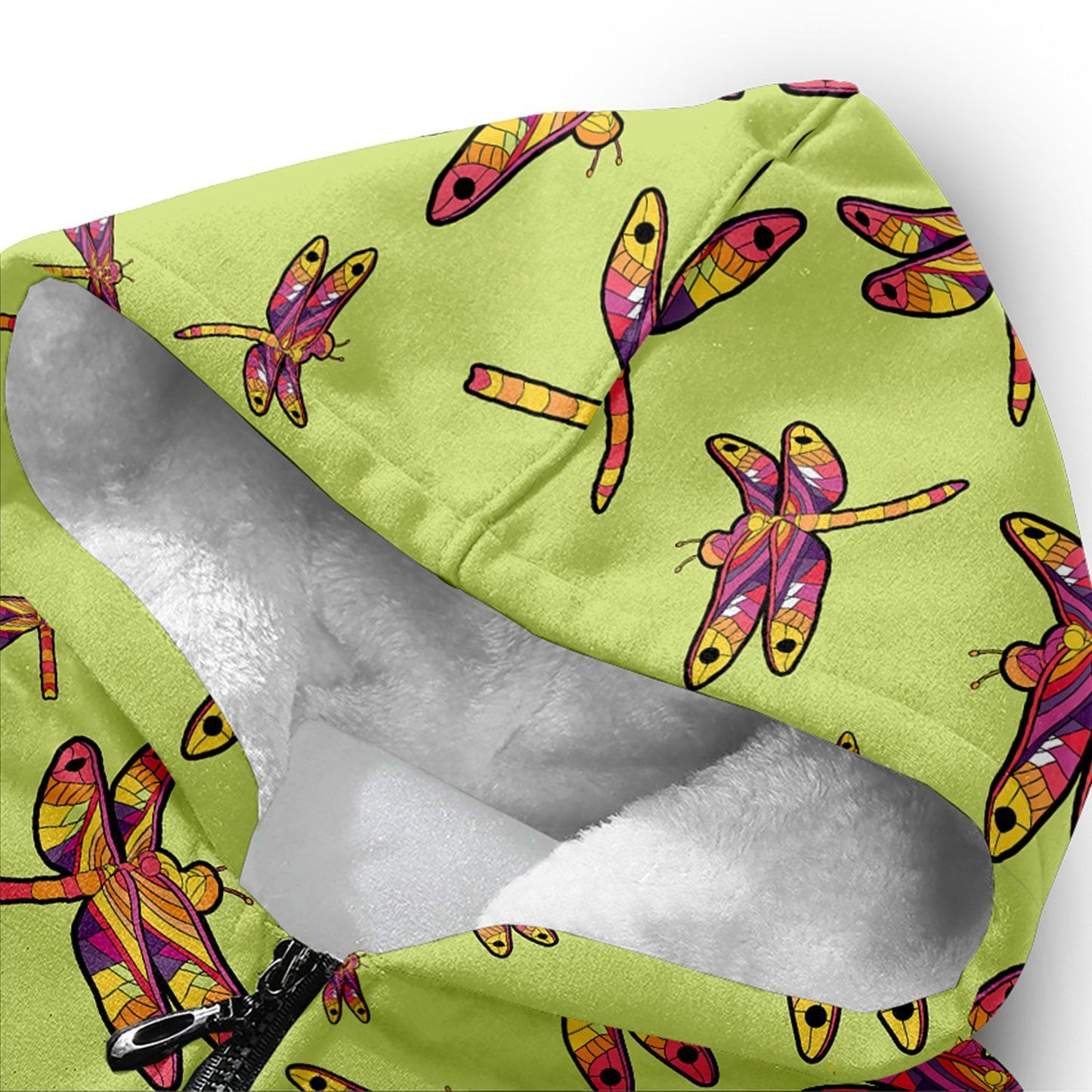 Gathering Lime Sherpa Hoodie hoodie Herman 