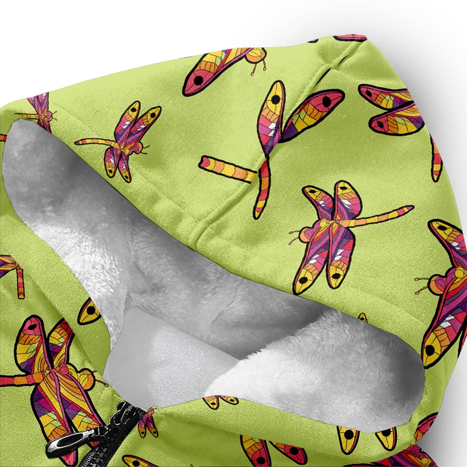 Gathering Lime Sherpa Hoodie hoodie Herman 