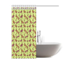 Load image into Gallery viewer, Gathering Lime Shower Curtain 60&quot;x72&quot; Shower Curtain 60&quot;x72&quot; e-joyer 
