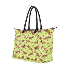 Load image into Gallery viewer, Gathering Lime Single-Shoulder Lady Handbag (Model 1714) bag e-joyer 
