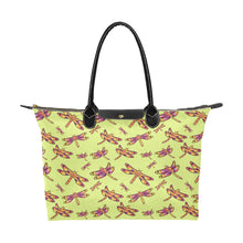 Load image into Gallery viewer, Gathering Lime Single-Shoulder Lady Handbag (Model 1714) bag e-joyer 
