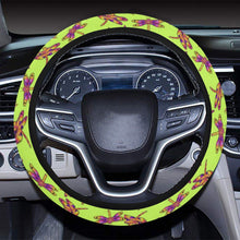 Load image into Gallery viewer, Gathering Lime Steering Wheel Cover with Elastic Edge Steering Wheel Cover with Elastic Edge e-joyer 
