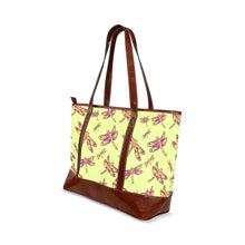 Load image into Gallery viewer, Gathering Lime Tote Handbag (Model 1642) Tote Handbags (1642) e-joyer 
