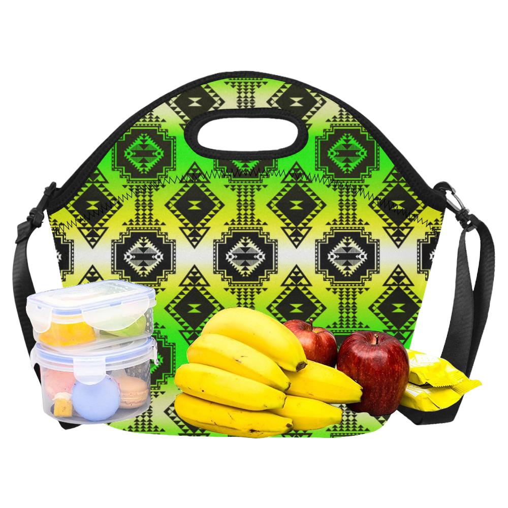 Gathering Meadow Neoprene Lunch Bag/Large (Model 1669) Neoprene Lunch Bag/Large (1669) e-joyer 