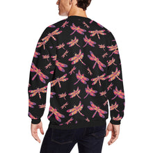 Load image into Gallery viewer, Gathering Noir All Over Print Crewneck Sweatshirt for Men (Model H18) shirt e-joyer 
