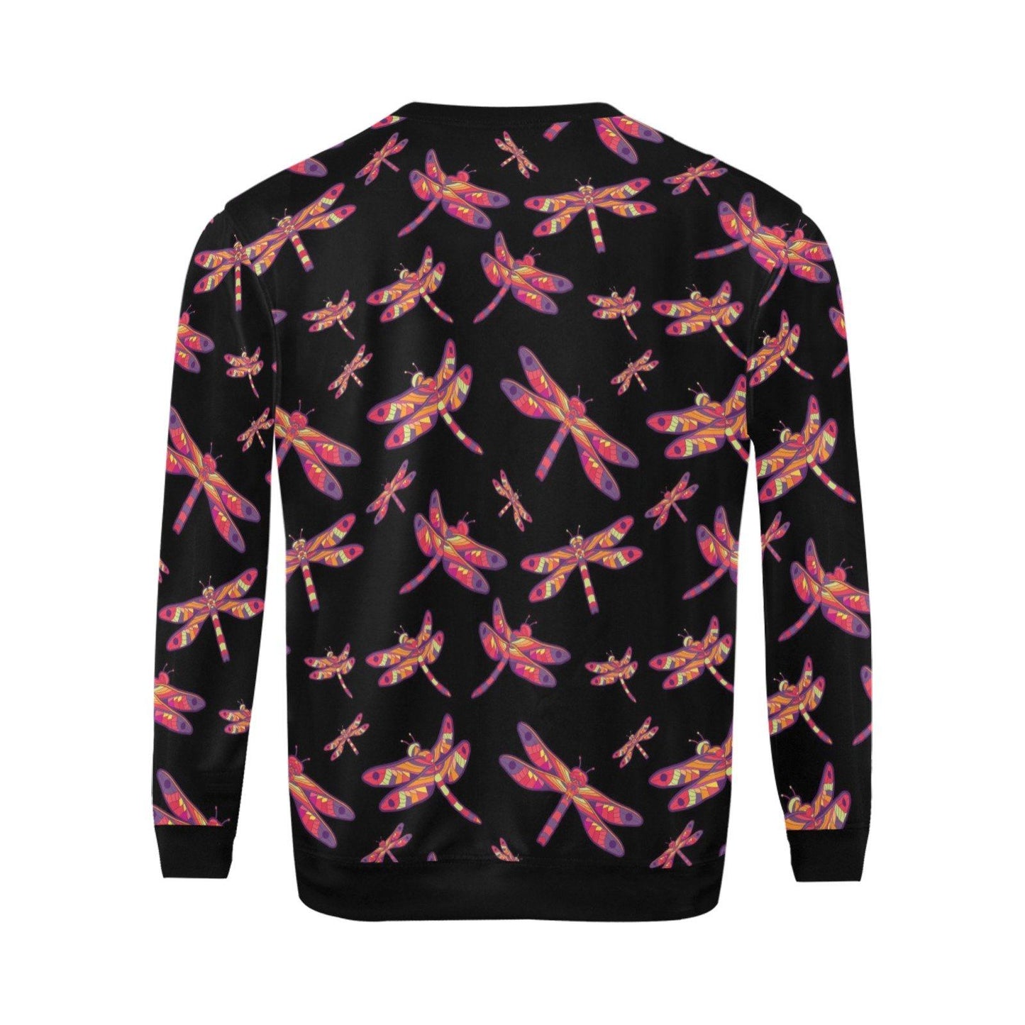 Gathering Noir All Over Print Crewneck Sweatshirt for Men (Model H18) shirt e-joyer 
