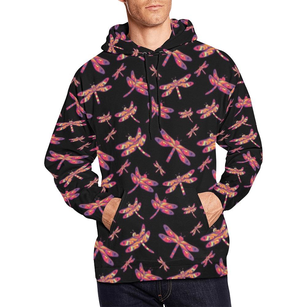 Gathering Noir All Over Print Hoodie for Men (USA Size) (Model H13) All Over Print Hoodie for Men (H13) e-joyer 