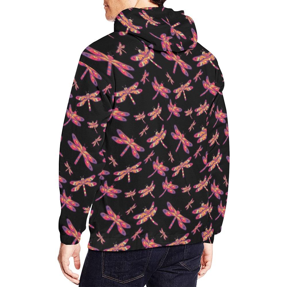 Gathering Noir All Over Print Hoodie for Men (USA Size) (Model H13) All Over Print Hoodie for Men (H13) e-joyer 