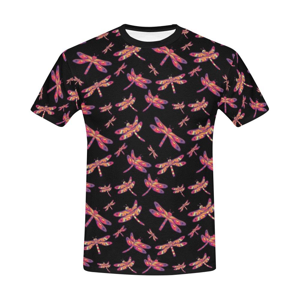 Gathering Noir All Over Print T-Shirt for Men (USA Size) (Model T40) All Over Print T-Shirt for Men (T40) e-joyer 