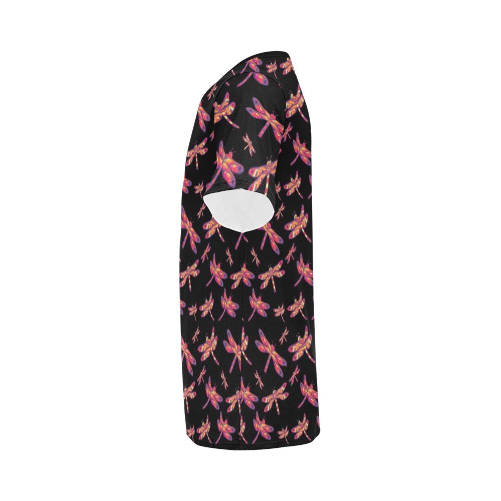 Gathering Noir All Over Print T-Shirt for Men (USA Size) (Model T40) All Over Print T-Shirt for Men (T40) e-joyer 