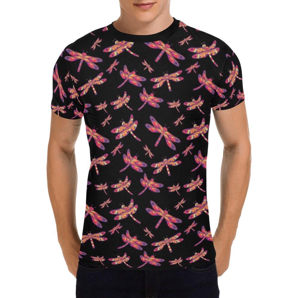 Gathering Noir All Over Print T-Shirt for Men (USA Size) (Model T40) All Over Print T-Shirt for Men (T40) e-joyer 