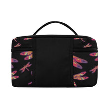 Load image into Gallery viewer, Gathering Noir Cosmetic Bag/Large (Model 1658) bag e-joyer 
