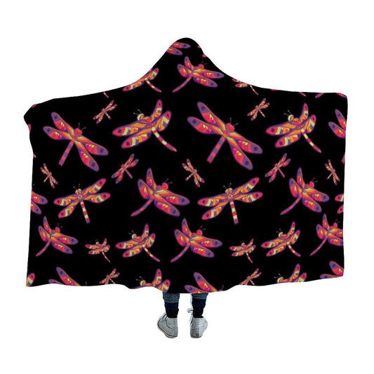 Gathering Noir Hooded Blanket blanket 49 Dzine 