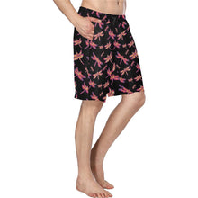 Load image into Gallery viewer, Gathering Noir Men&#39;s All Over Print Casual Shorts (Model L23) Men&#39;s Casual Shorts (L23) e-joyer 
