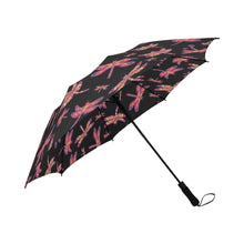 Load image into Gallery viewer, Gathering Noir Semi-Automatic Foldable Umbrella (Model U05) Semi-Automatic Foldable Umbrella e-joyer 
