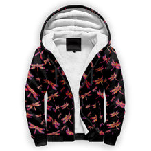 Load image into Gallery viewer, Gathering Noir Sherpa Hoodie hoodie Herman 
