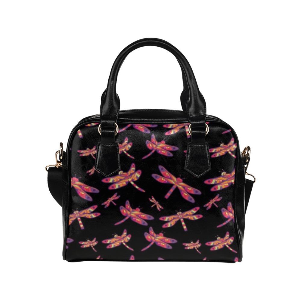 Gathering Noir Shoulder Handbag by 49 Dzine