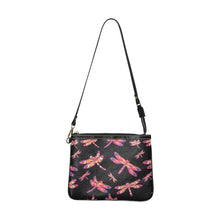 Load image into Gallery viewer, Gathering Noir Small Shoulder Bag (Model 1710) Small Shoulder Bag (1710) e-joyer 
