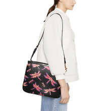 Load image into Gallery viewer, Gathering Noir Small Shoulder Bag (Model 1710) Small Shoulder Bag (1710) e-joyer 
