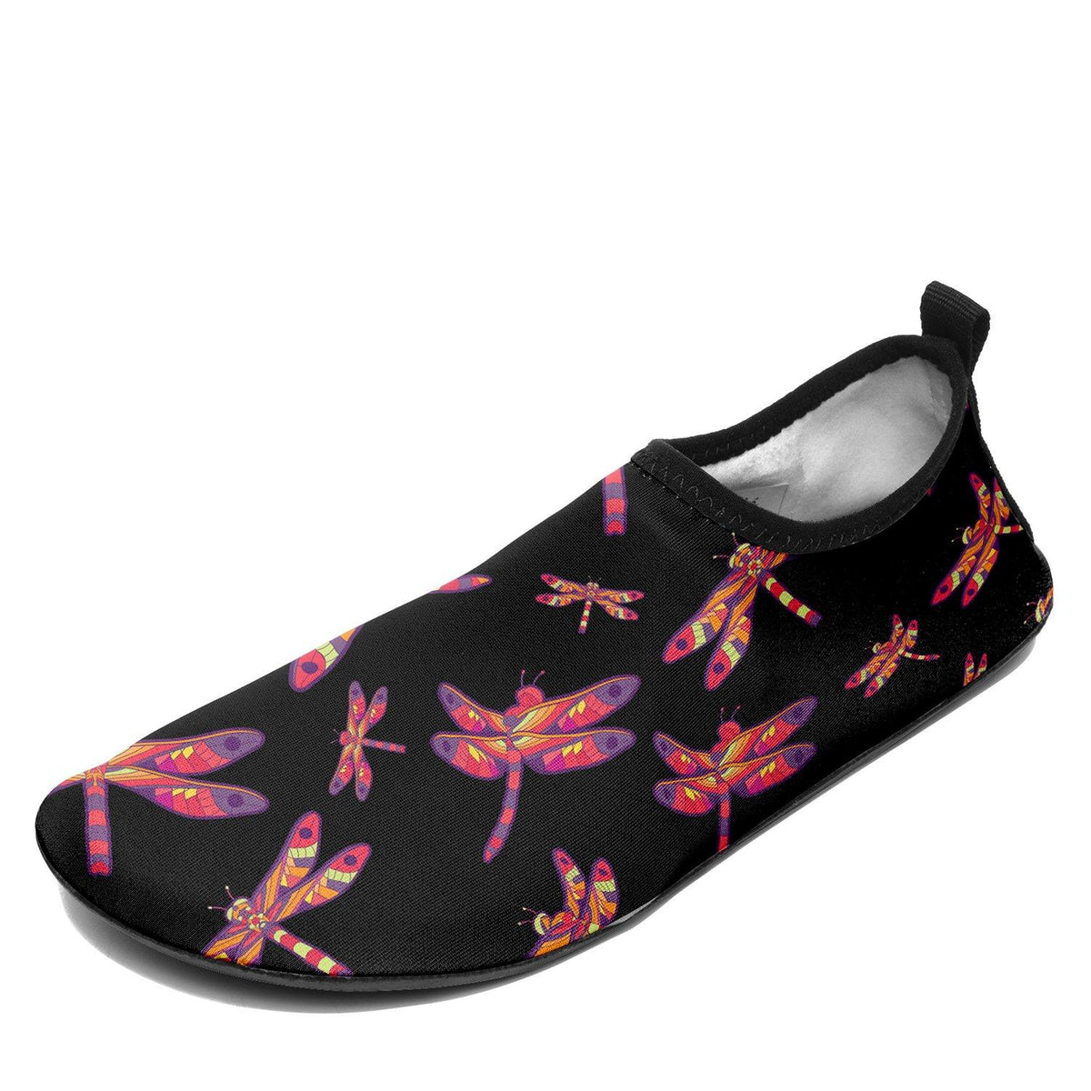 Gathering Noir Sockamoccs – Unisex Slip-On Shoes by 49 Dzine