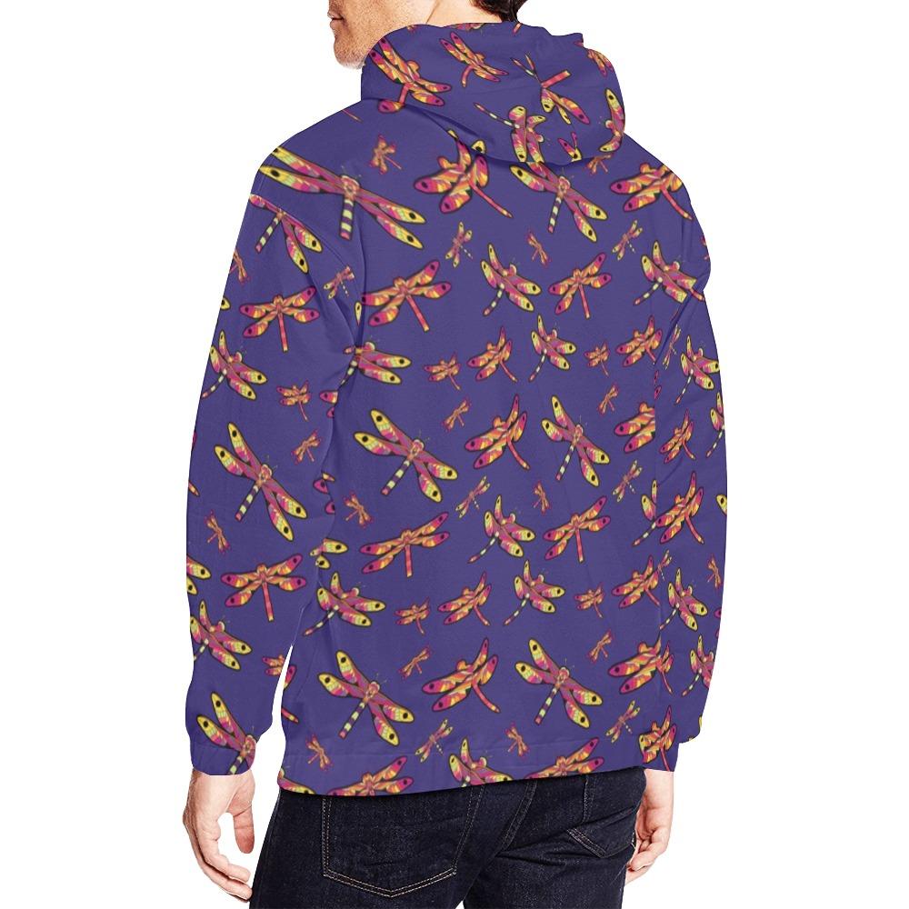 Gathering Purple All Over Print Hoodie for Men (USA Size) (Model H13) All Over Print Hoodie for Men (H13) e-joyer 