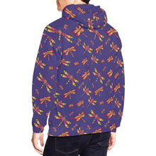 Load image into Gallery viewer, Gathering Purple All Over Print Hoodie for Men (USA Size) (Model H13) All Over Print Hoodie for Men (H13) e-joyer 
