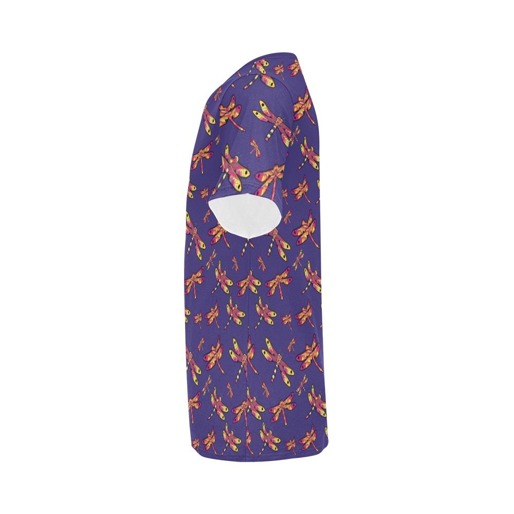 Gathering Purple All Over Print T-Shirt for Men (USA Size) (Model T40) All Over Print T-Shirt for Men (T40) e-joyer 