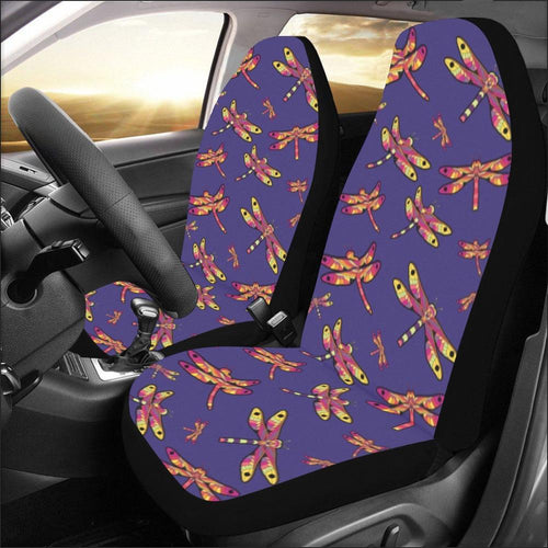 Gathering Purple Car Seat Covers (Set of 2) Car Seat Covers e-joyer 